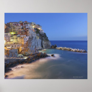 Italien, Cinque Terre, La Spezia Provinz, Poster