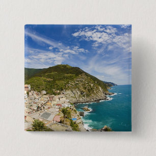 Italien, Cinque Terre, Vernazza, Hangstadt von 2 Button