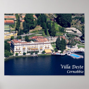 Italien - Como Lake - Cernobbio - Villa D'Este - Poster