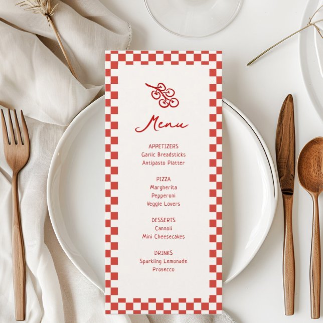 Italien Das ist ein weiterer Junggeselinnen-Abschi Menükarte (Von Creator hochgeladen)