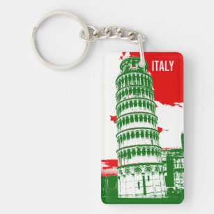 Italien   der lehnende Turm von Pisa Schlüsselanhänger