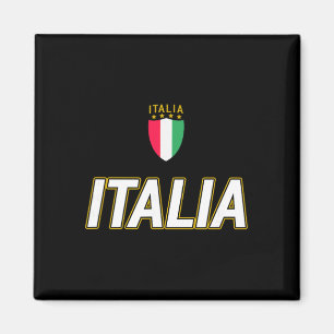 Italien Design, italienischer Fußballtrikot-Stil, Magnet