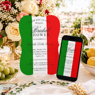 Italien Einladung zur Brautdusche