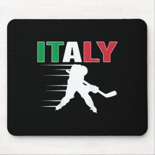 Italien Eis Hockey Liebhaber Jersey - Italienische Mousepad