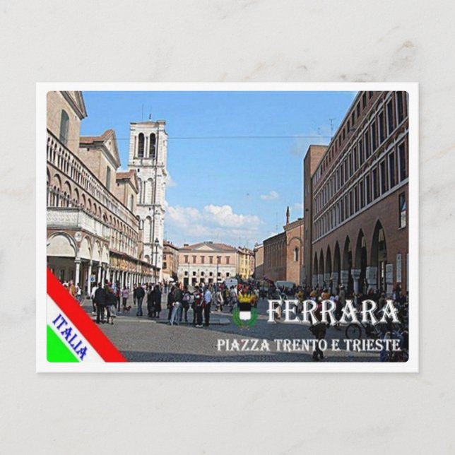 Italien - Emilia Romagna - Ferrara - Postkarte (Vorderseite)