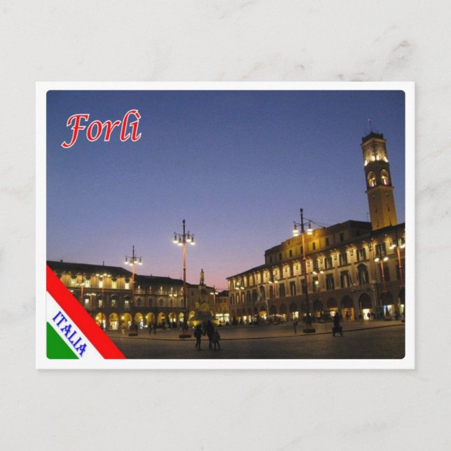 Italien - Emilia Romagna - Forlì - Postkarte (Vorderseite)