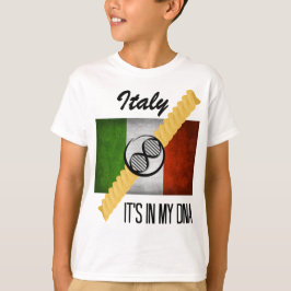 Italien Es ist in meiner DNA Molecule Italienische T-Shirt