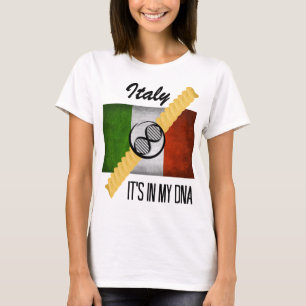 Italien Es ist in meiner DNA Molecule Italienische T-Shirt