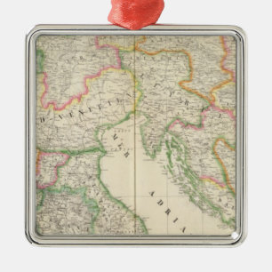 Italien Europa 20 Silbernes Ornament