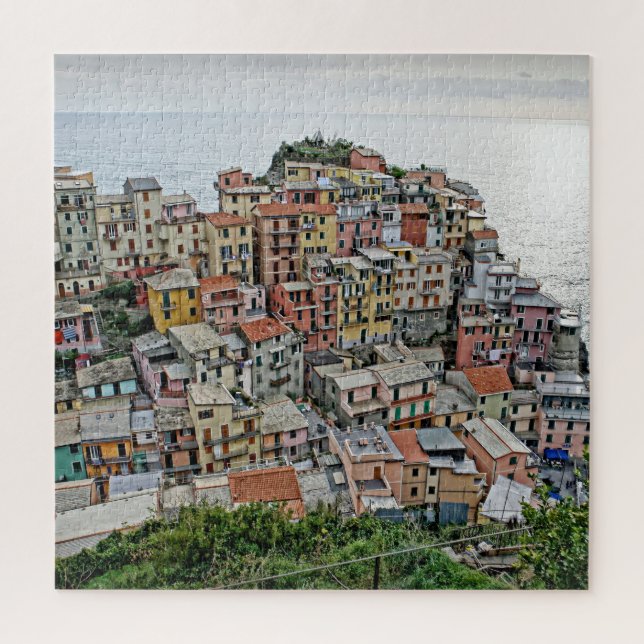 Italien Fischerdorf - Manarola - 20x20 - 676 pc (Vertikal)
