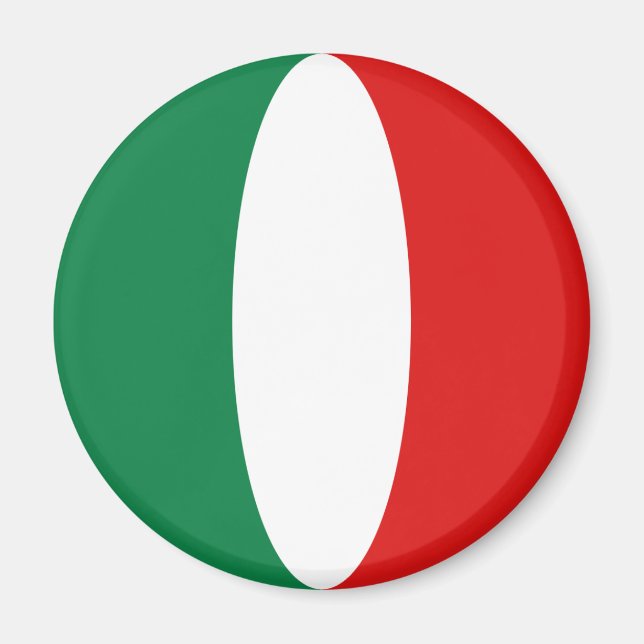 Italien Flag Magnet (Vorne)