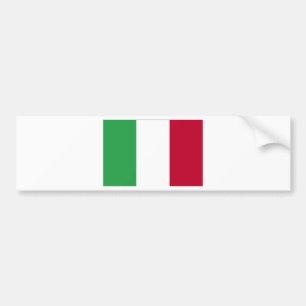 ITALIEN-FLAGGE AUTOAUFKLEBER