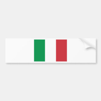 Italien-Flagge Autoaufkleber