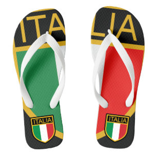 Italien-Flagge Flip Flops