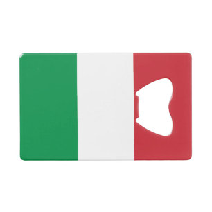 Italien Flagge Geldbeutel Flaschenöffner