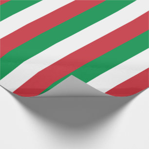 Italien Flagge Geschenkpapier