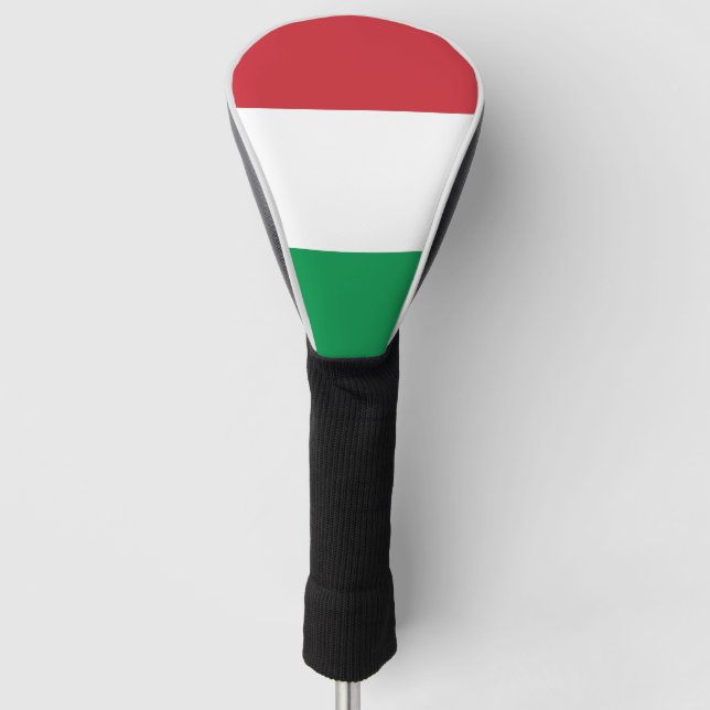 Italien-Flagge Golf Headcover (Vorderseite)