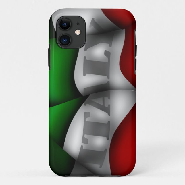 Italien-Flagge Iphone 5 Case-Mate-Fall Case-Mate iPhone Hülle (Rückseite)