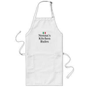 Italien-Flagge Italienischer Stolz Europa Nonna Lange Schürze