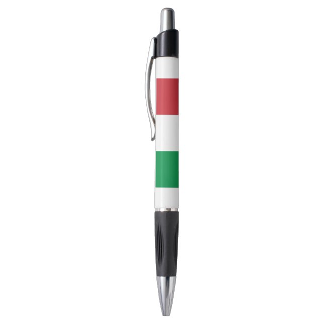 Italien-Flagge Kugelschreiber (Oberseite (Vertikal))