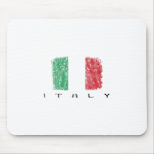 Italien-Flagge  Mousepad