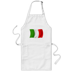 Italien Flagge Schürze