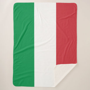 Italien-Flagge Sherpadecke