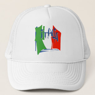 Italien-Flagge Truckerkappe