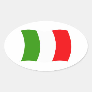 Italien Flaggen Aufkleber