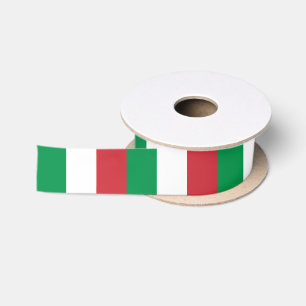 Italien-Flaggen-italienisches patriotisches Satinband