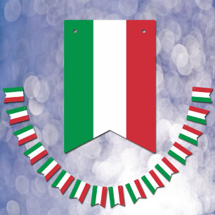 Italien - Flaggen und Party - Italienische Banner 