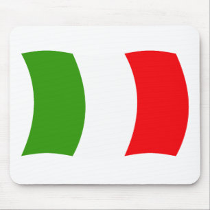 Italien Flaggenmousepad Mousepad