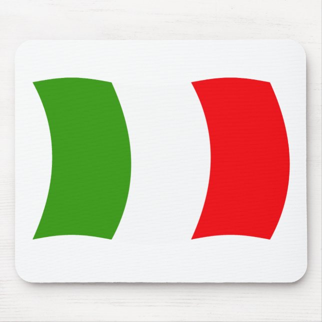 Italien Flaggenmousepad Mousepad (Vorne)