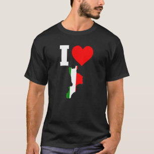 Italien Flaggenstaat Kalabrien I Liebe Kalabrien T-Shirt