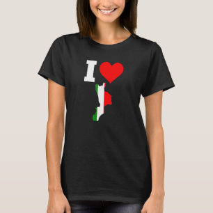 Italien Flaggenstaat Kalabrien I Liebe Kalabrien T-Shirt