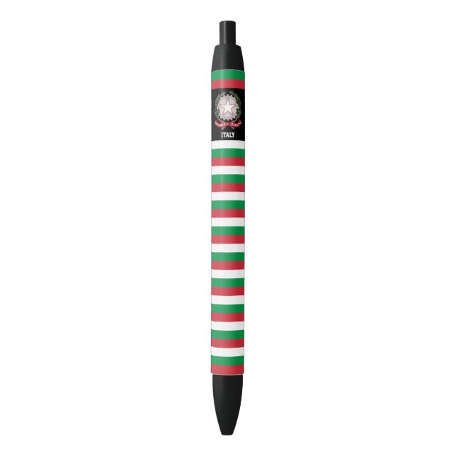 Italien Flaggenstaat Niedlich Patriotisch Kugelschreiber (Vorderseite Vertikal)