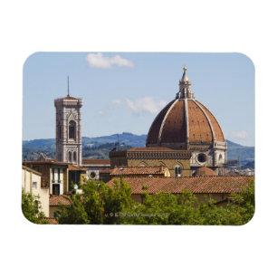Italien, Florenz, Ansicht von Florenz-Kathedrale Magnet