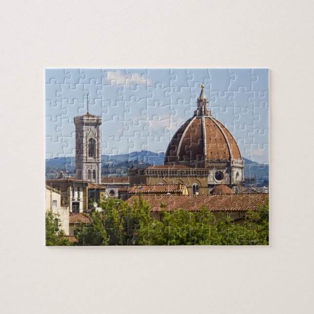 Italien, Florenz, Blick auf den Dom von Florenz (Horizontal)