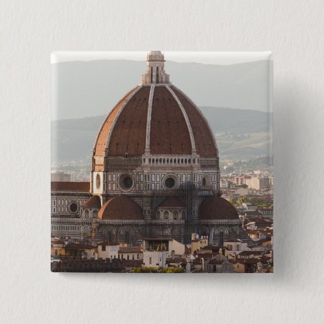 Italien, Florenz, Dom des Doms Button (Vorderseite)