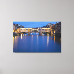 Italien, Florenz, Nachdenken in Italien Leinwanddruck
