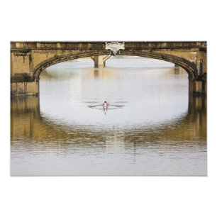 Italien, Florenz, Ruderskulturen mit Fotodruck
