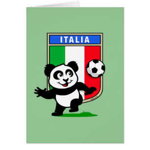 Italien Football Panda