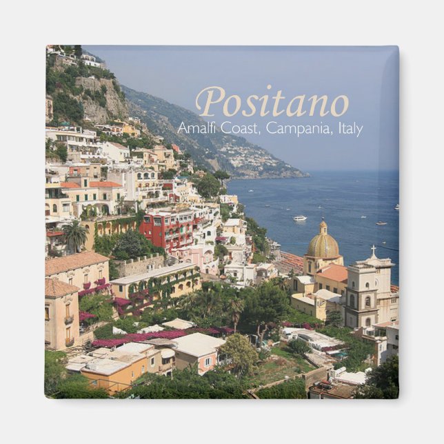 Italien Foto Travel Kühlschrankmagnet Compania Pos (Vorne)