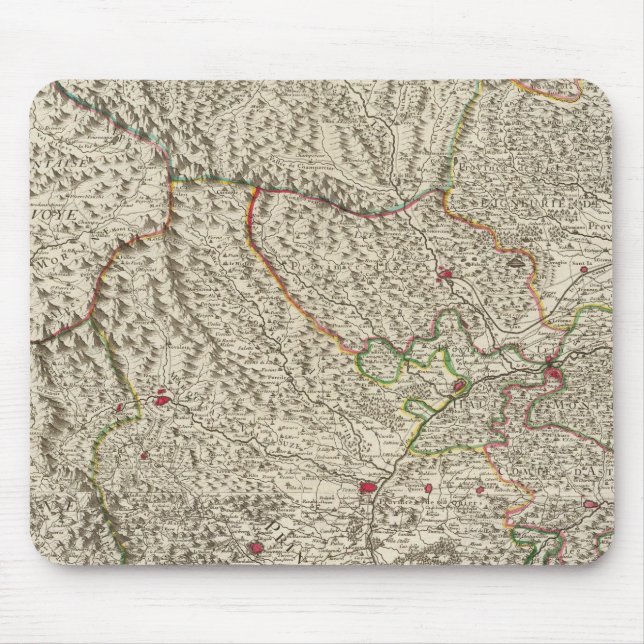 Italien, Frankreich Mousepad (Vorne)