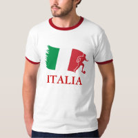 Italien-Fußball-Flagge