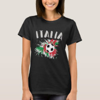 Italien-Fußball-Grunge-Flagge