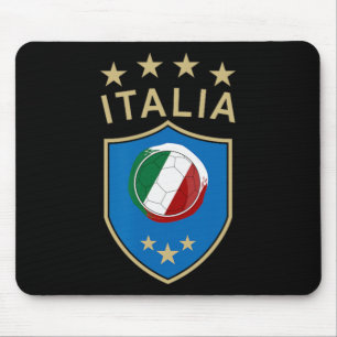 Italien Fußball - Italienische Italia-Flagge Footb Mousepad