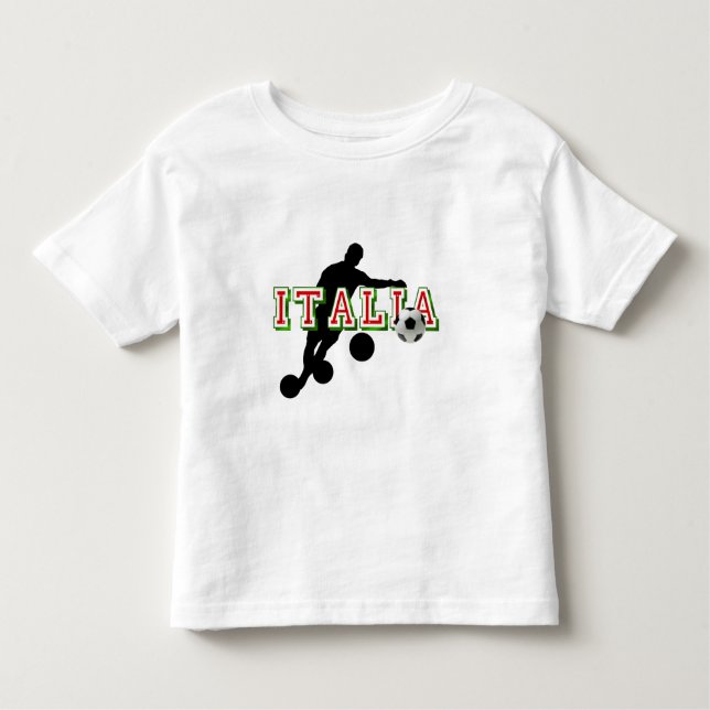 Italien-Fußball Kleinkind T-shirt (Vorderseite)