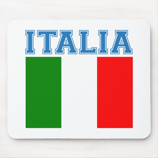 Italien-Fußball Mousepad (Vorne)