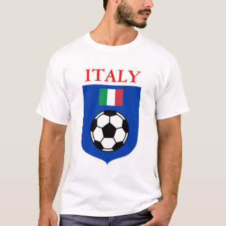 Italien-Fußball-Schild T-Shirt